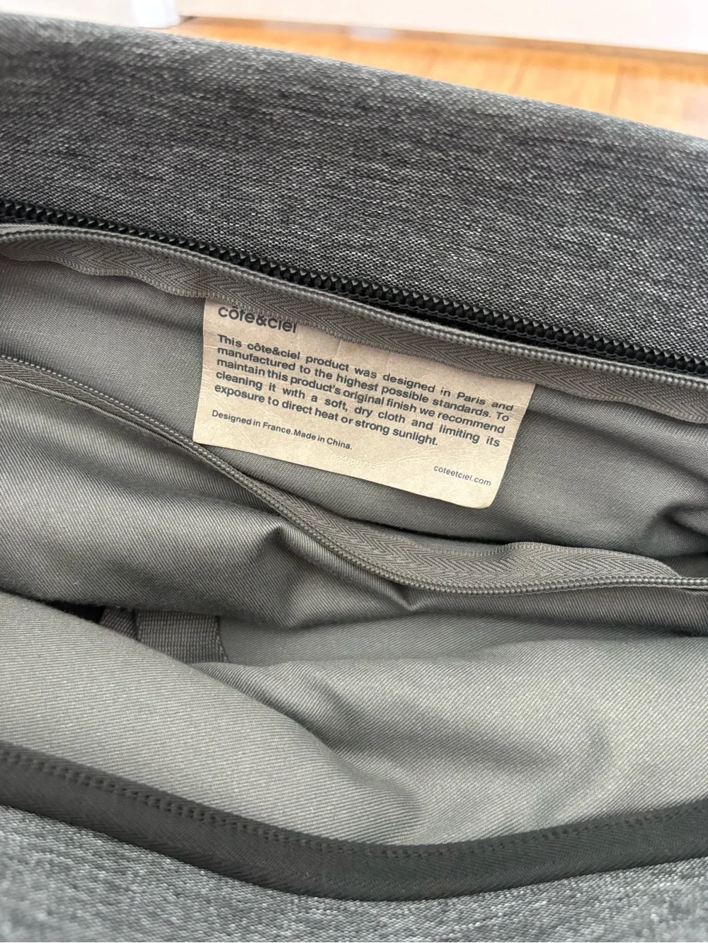 Cote et Ciel Isar M Backpack - EcoYarn Grey